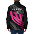 New Zealand Silver Fern Rugby Custom Padded Jacket 2025 All Black Go Champions - Aussie Hoodie