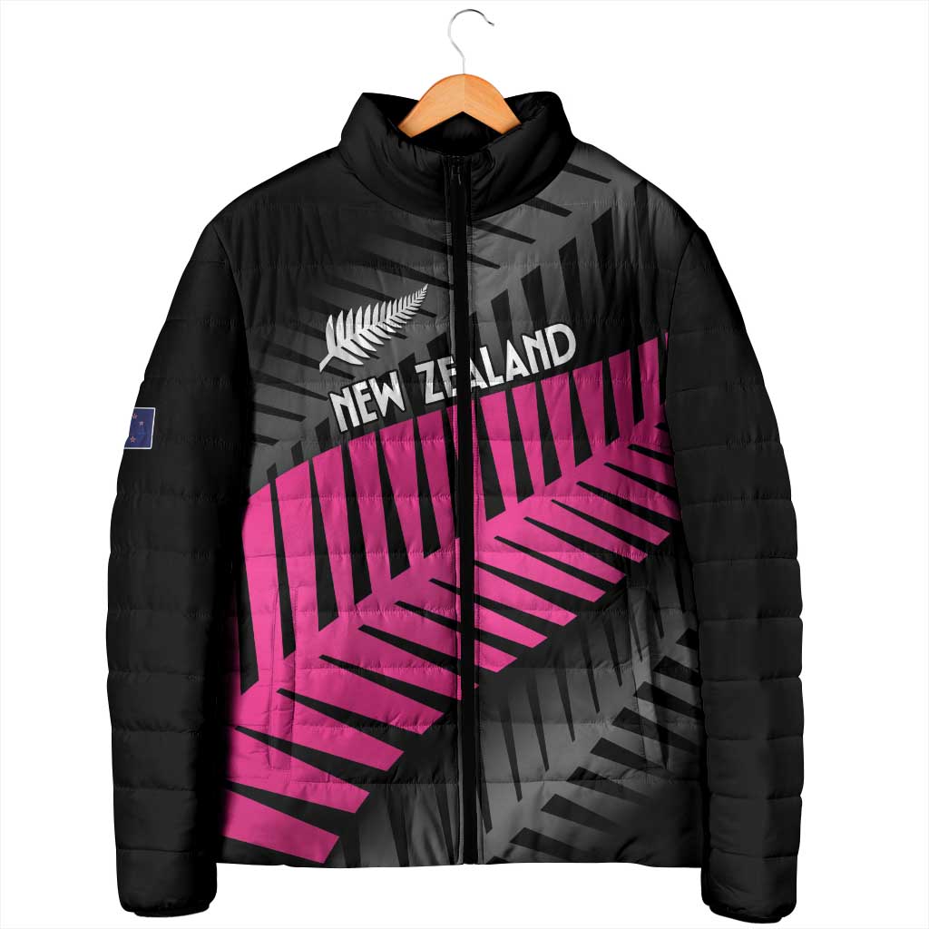 New Zealand Silver Fern Rugby Custom Padded Jacket 2025 All Black Go Champions - Aussie Hoodie