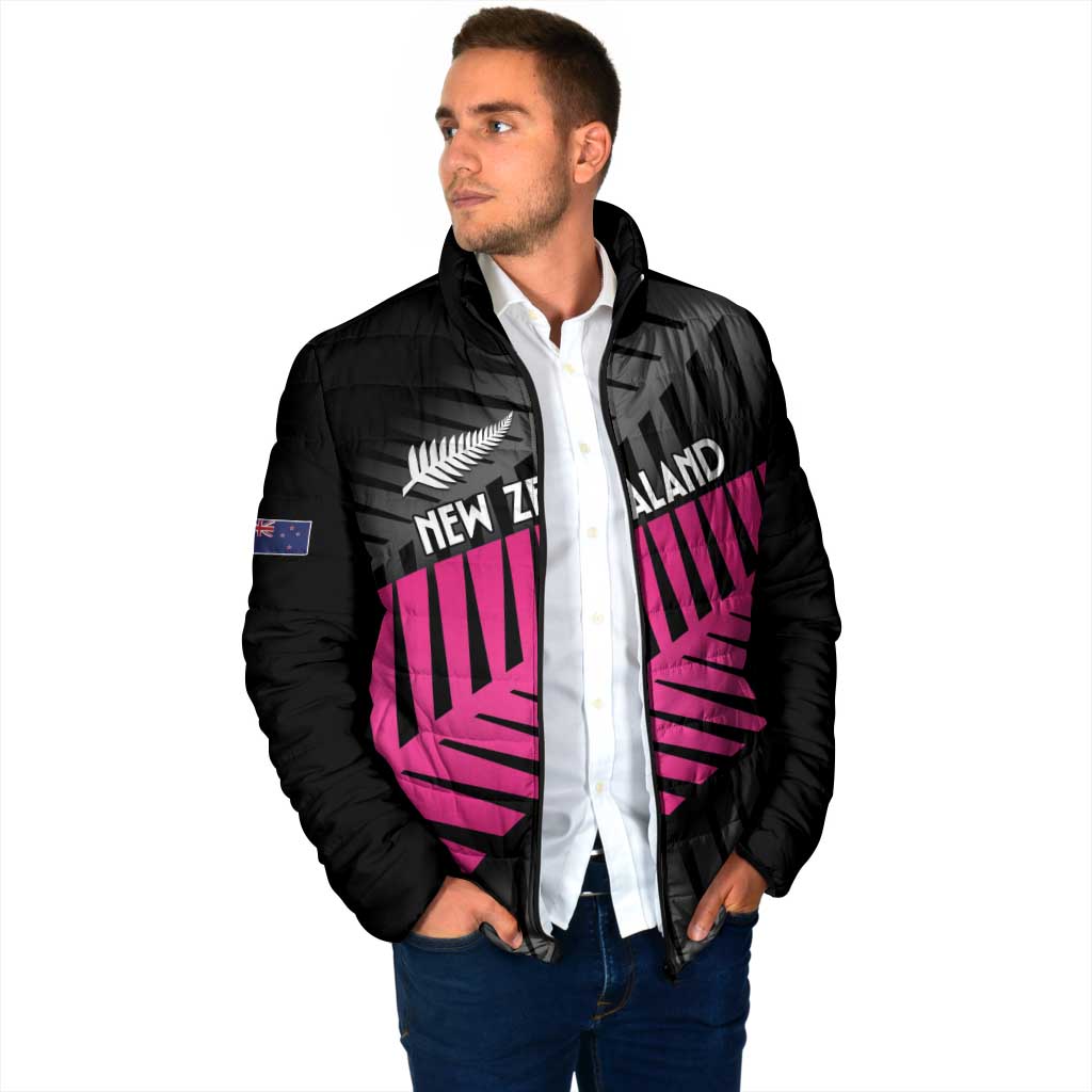 New Zealand Silver Fern Rugby Custom Padded Jacket 2025 All Black Go Champions - Aussie Hoodie