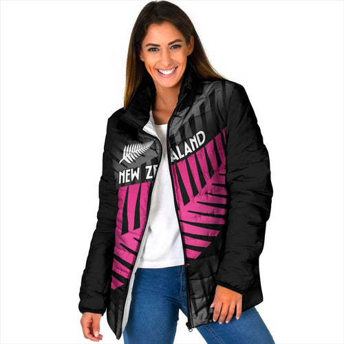 New Zealand Silver Fern Rugby Custom Padded Jacket 2025 All Black Go Champions - Aussie Hoodie