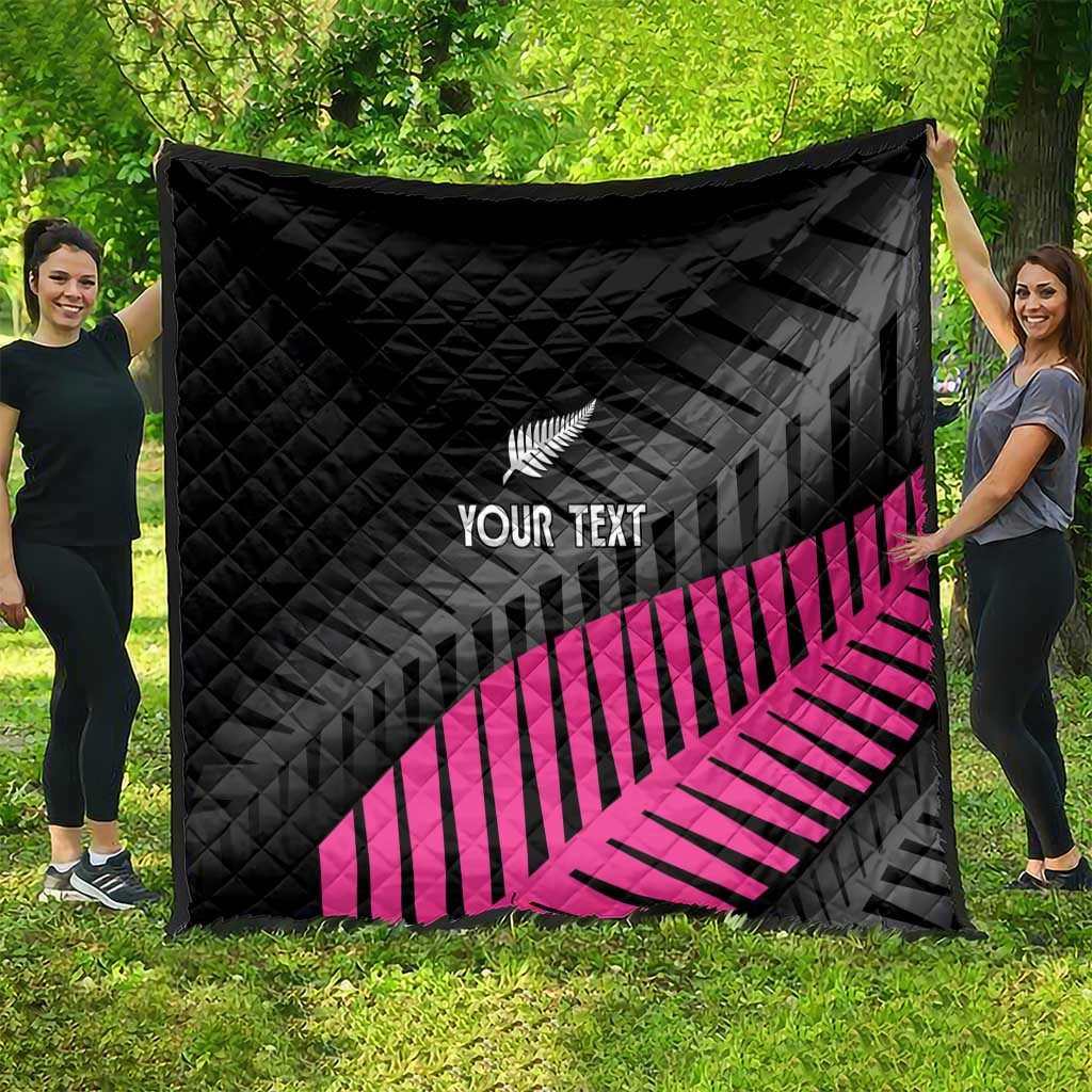 New Zealand Silver Fern Rugby Custom Quilt 2025 All Black Go Champions - Aussie Hoodie