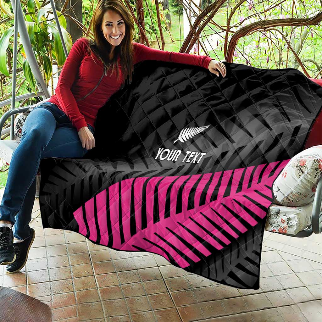 New Zealand Silver Fern Rugby Custom Quilt 2025 All Black Go Champions - Aussie Hoodie