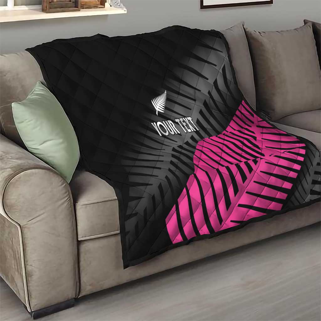New Zealand Silver Fern Rugby Custom Quilt 2025 All Black Go Champions - Aussie Hoodie