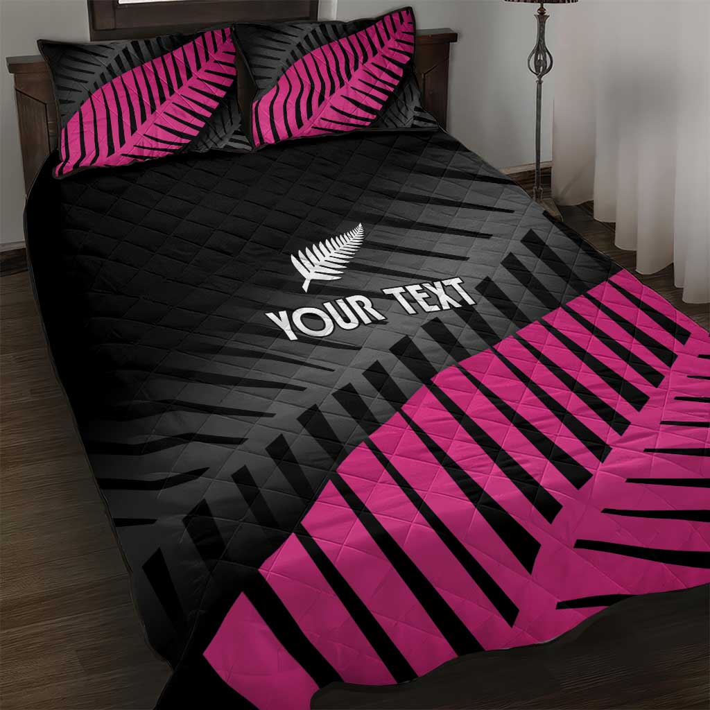 New Zealand Silver Fern Rugby Custom Quilt Bed Set 2025 All Black Go Champions - Aussie Hoodie