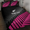 New Zealand Silver Fern Rugby Custom Quilt Bed Set 2025 All Black Go Champions - Aussie Hoodie