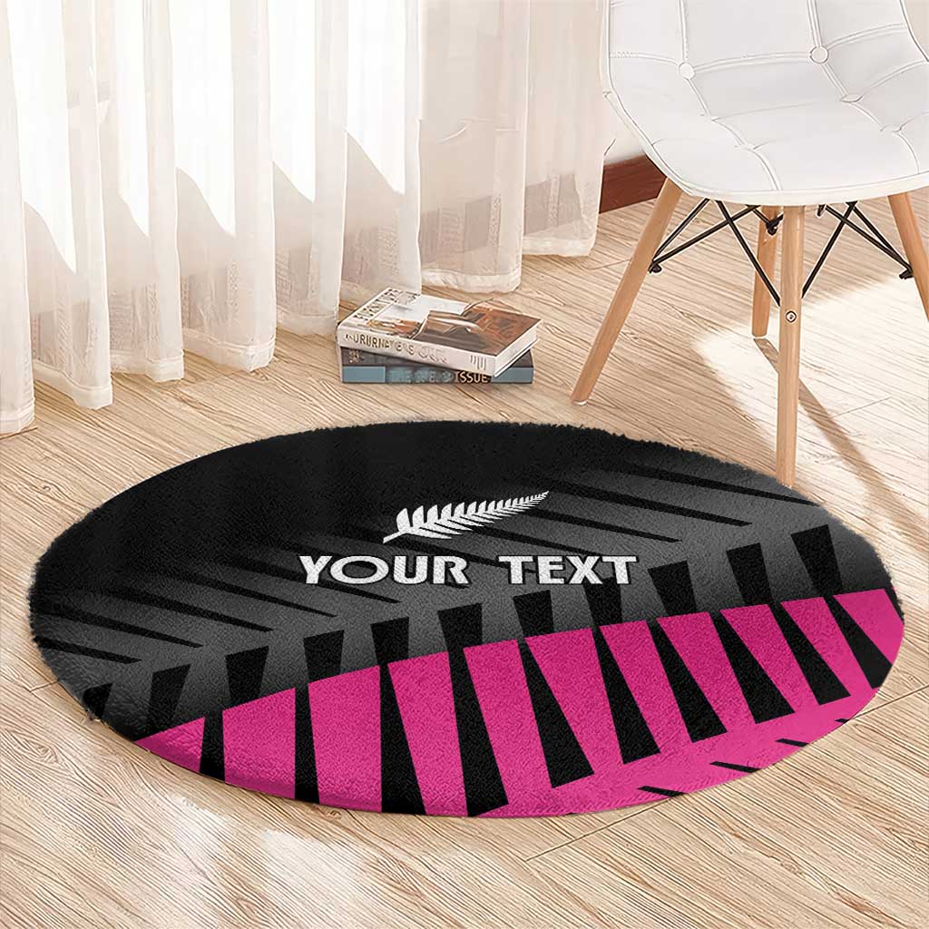 New Zealand Silver Fern Rugby Custom Round Carpet 2025 All Black Go Champions - Aussie Hoodie