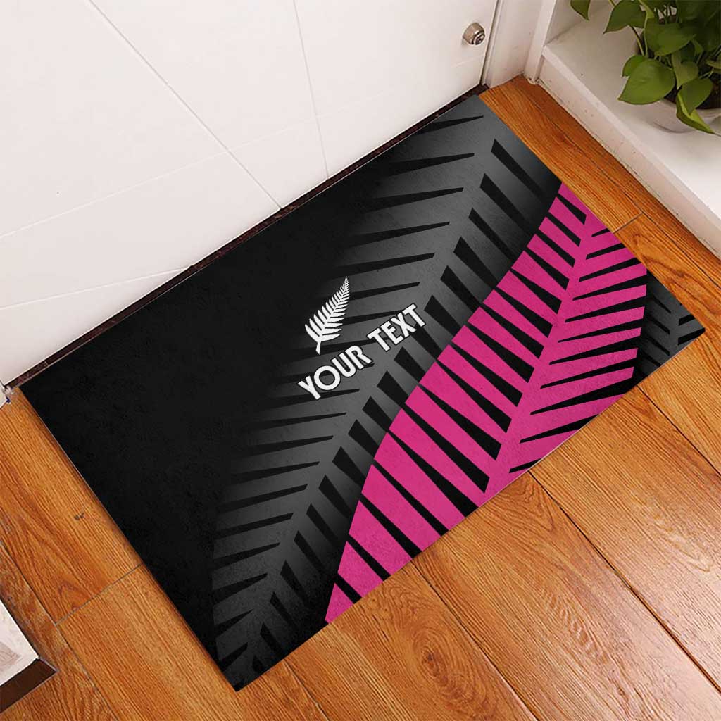 New Zealand Silver Fern Rugby Custom Rubber Doormat 2025 All Black Go Champions - Aussie Hoodie