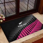 New Zealand Silver Fern Rugby Custom Rubber Doormat 2025 All Black Go Champions - Aussie Hoodie