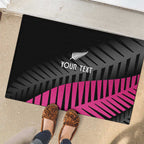 New Zealand Silver Fern Rugby Custom Rubber Doormat 2025 All Black Go Champions - Aussie Hoodie