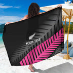 New Zealand Silver Fern Rugby Custom Sarong 2025 All Black Go Champions - Aussie Hoodie