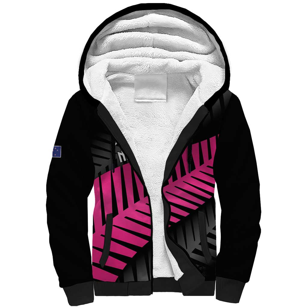 New Zealand Silver Fern Rugby Custom Sherpa Hoodie 2025 All Black Go Champions - Aussie Hoodie