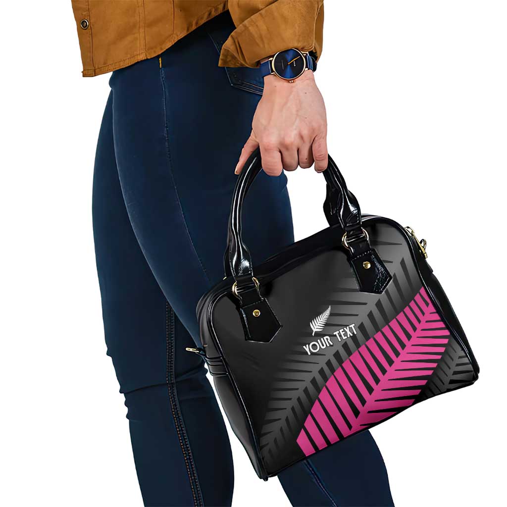 New Zealand Silver Fern Rugby Custom Shoulder Handbag 2025 All Black Go Champions - Aussie Hoodie