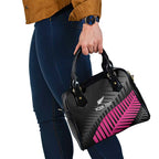New Zealand Silver Fern Rugby Custom Shoulder Handbag 2025 All Black Go Champions - Aussie Hoodie