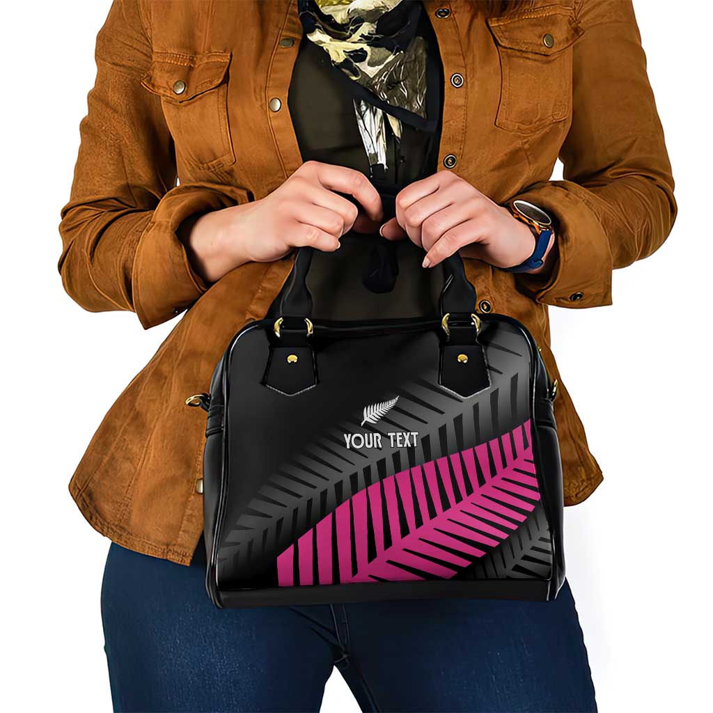 New Zealand Silver Fern Rugby Custom Shoulder Handbag 2025 All Black Go Champions - Aussie Hoodie