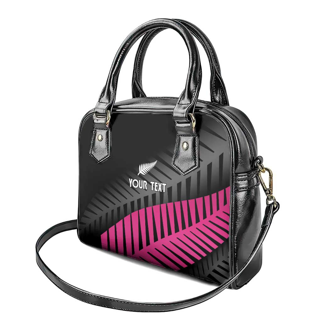 New Zealand Silver Fern Rugby Custom Shoulder Handbag 2025 All Black Go Champions - Aussie Hoodie
