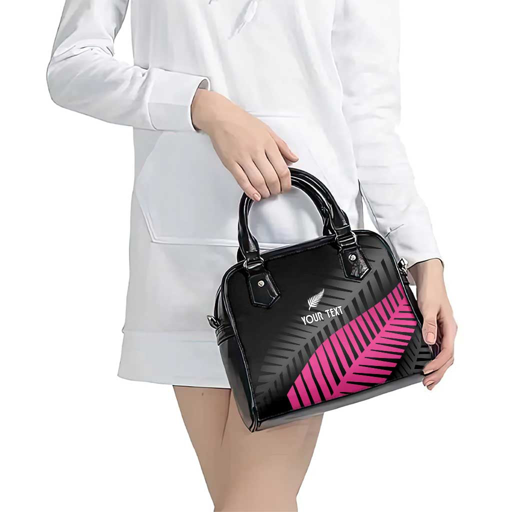 New Zealand Silver Fern Rugby Custom Shoulder Handbag 2025 All Black Go Champions - Aussie Hoodie
