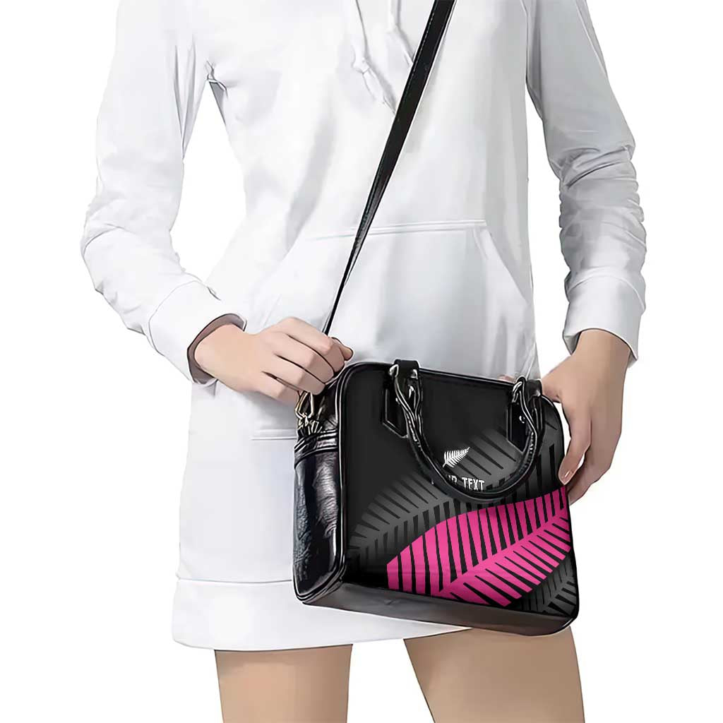 New Zealand Silver Fern Rugby Custom Shoulder Handbag 2025 All Black Go Champions - Aussie Hoodie