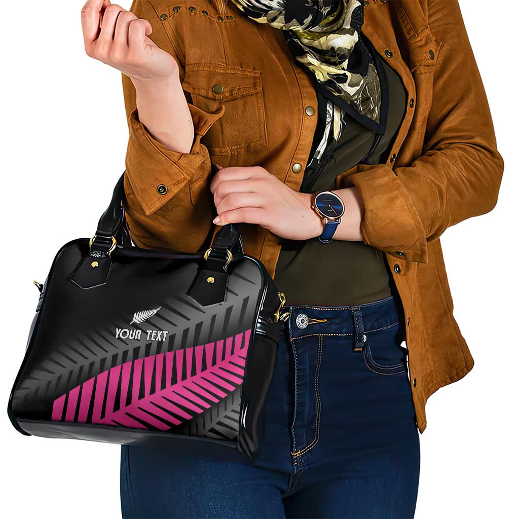 New Zealand Silver Fern Rugby Custom Shoulder Handbag 2025 All Black Go Champions - Aussie Hoodie