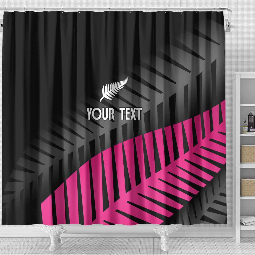 New Zealand Silver Fern Rugby Custom Shower Curtain 2025 All Black Go Champions - Aussie Hoodie