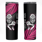 New Zealand Silver Fern Rugby Custom Skinny Tumbler 2025 All Black Go Champions - Aussie Hoodie