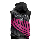 New Zealand Silver Fern Rugby Custom Sleeveless Hoodie 2025 All Black Go Champions - Aussie Hoodie
