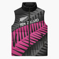 New Zealand Silver Fern Rugby Custom Sleeveless Puffer Jacket 2025 All Black Go Champions - Aussie Hoodie