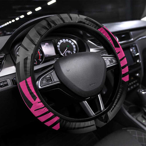 New Zealand Silver Fern Rugby Steering Wheel Cover 2025 All Black Go Champions - Aussie Hoodie