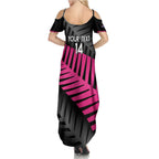 New Zealand Silver Fern Rugby Custom Summer Maxi Dress 2025 All Black Go Champions - Aussie Hoodie