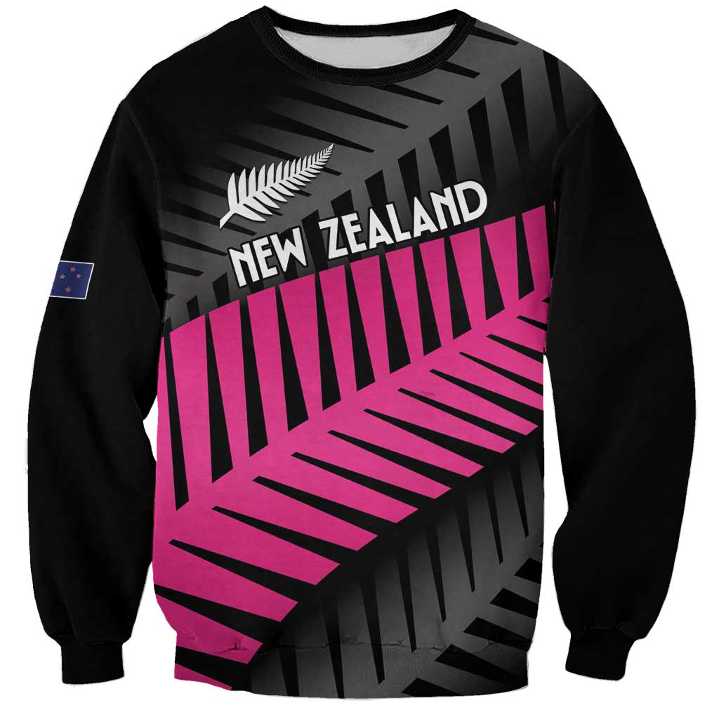 New Zealand Silver Fern Rugby Custom Sweatshirt 2025 All Black Go Champions - Aussie Hoodie