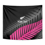 New Zealand Silver Fern Rugby Custom Tapestry 2025 All Black Go Champions - Aussie Hoodie