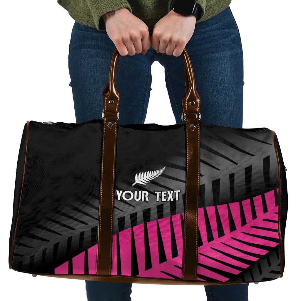 New Zealand Silver Fern Rugby Custom Travel Bag 2025 All Black Go Champions - Aussie Hoodie
