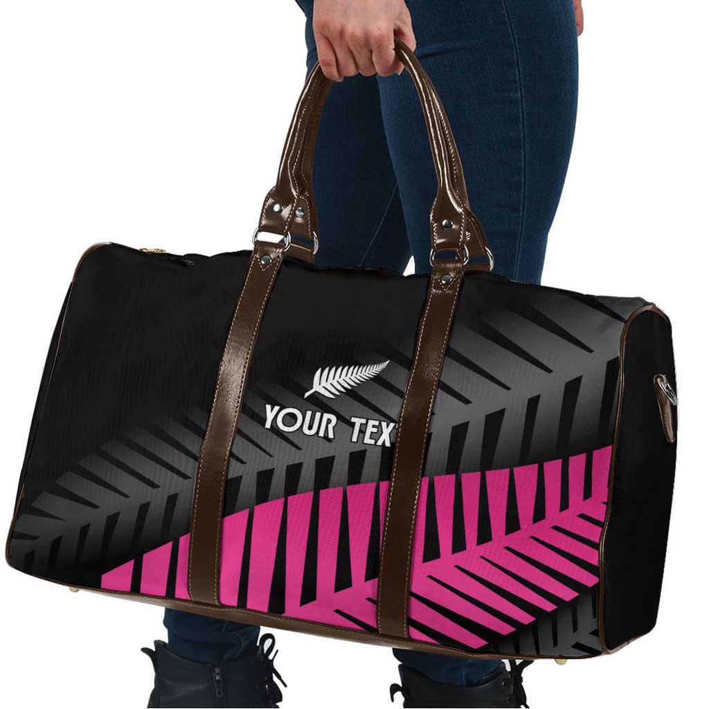 New Zealand Silver Fern Rugby Custom Travel Bag 2025 All Black Go Champions - Aussie Hoodie