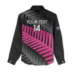 New Zealand Silver Fern Rugby Custom Women Casual Shirt 2025 All Black Go Champions - Aussie Hoodie