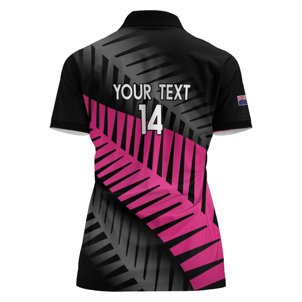 New Zealand Silver Fern Rugby Custom Women Polo Shirt 2025 All Black Go Champions - Aussie Hoodie