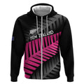 New Zealand Silver Fern Rugby Custom Zip Hoodie 2025 All Black Go Champions - Aussie Hoodie