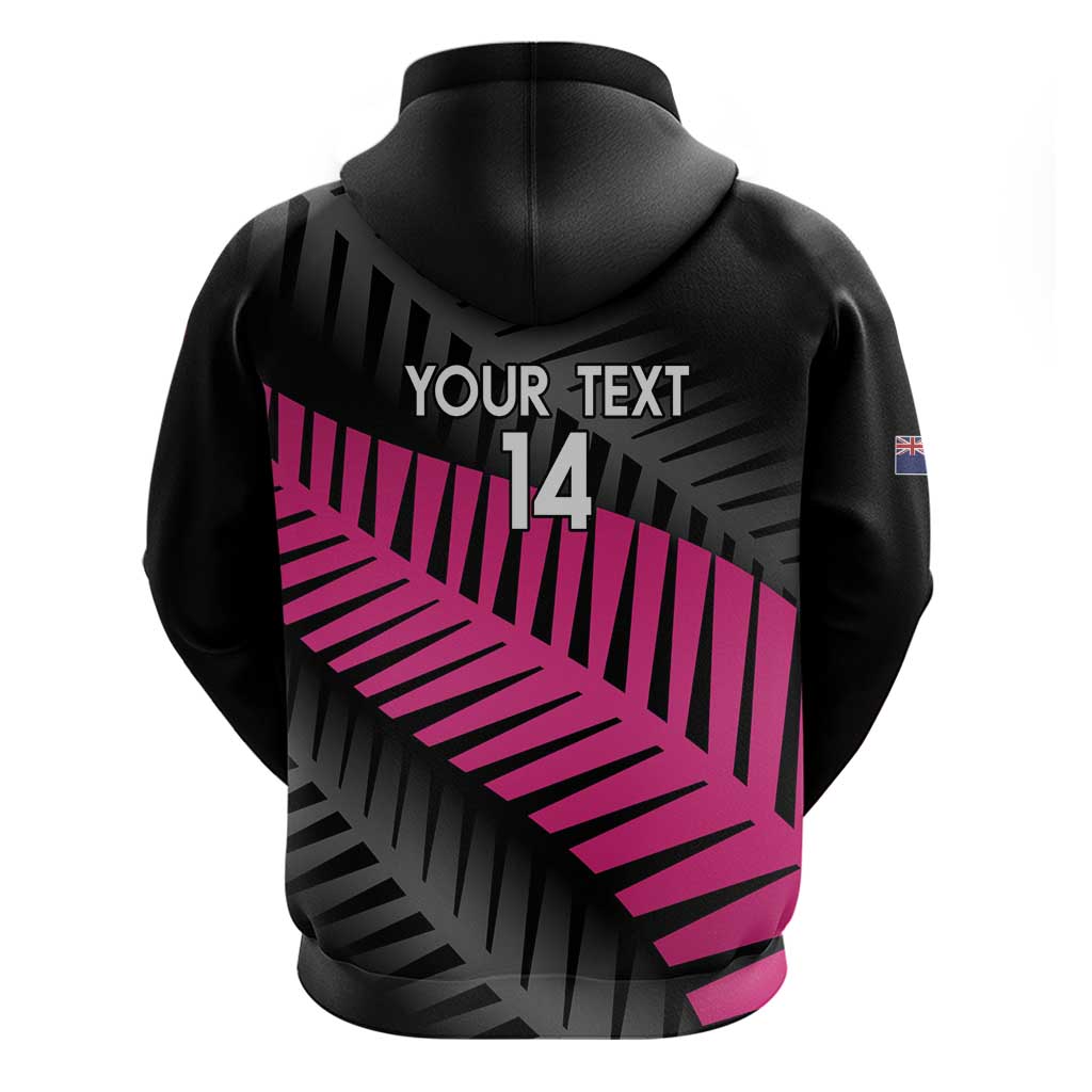 New Zealand Silver Fern Rugby Custom Zip Hoodie 2025 All Black Go Champions - Aussie Hoodie