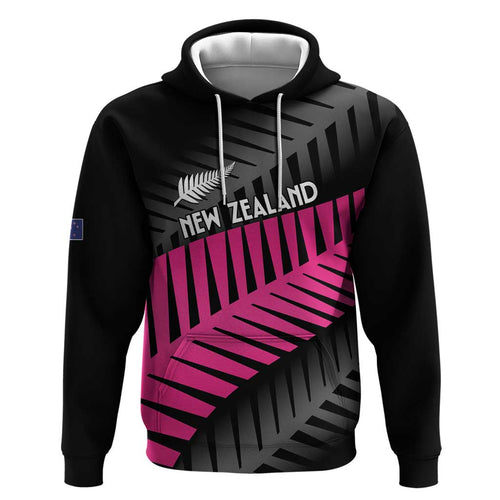 New Zealand Silver Fern Rugby Custom Zip Hoodie 2025 All Black Go Champions - Aussie Hoodie