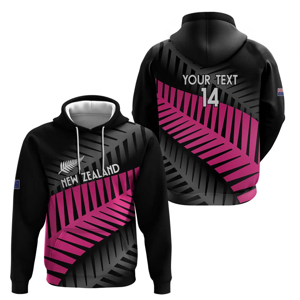 New Zealand Silver Fern Rugby Custom Zip Hoodie 2025 All Black Go Champions - Aussie Hoodie