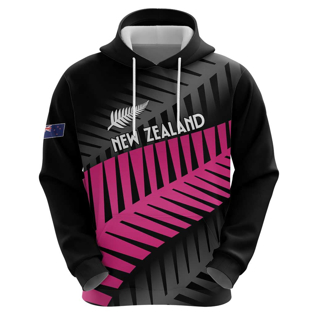 New Zealand Silver Fern Rugby Custom Zip Hoodie 2025 All Black Go Champions - Aussie Hoodie