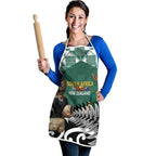 New Zealand South Africa Rugby Apron Springboks Kente All Black Maori Together - Aussie Hoodie