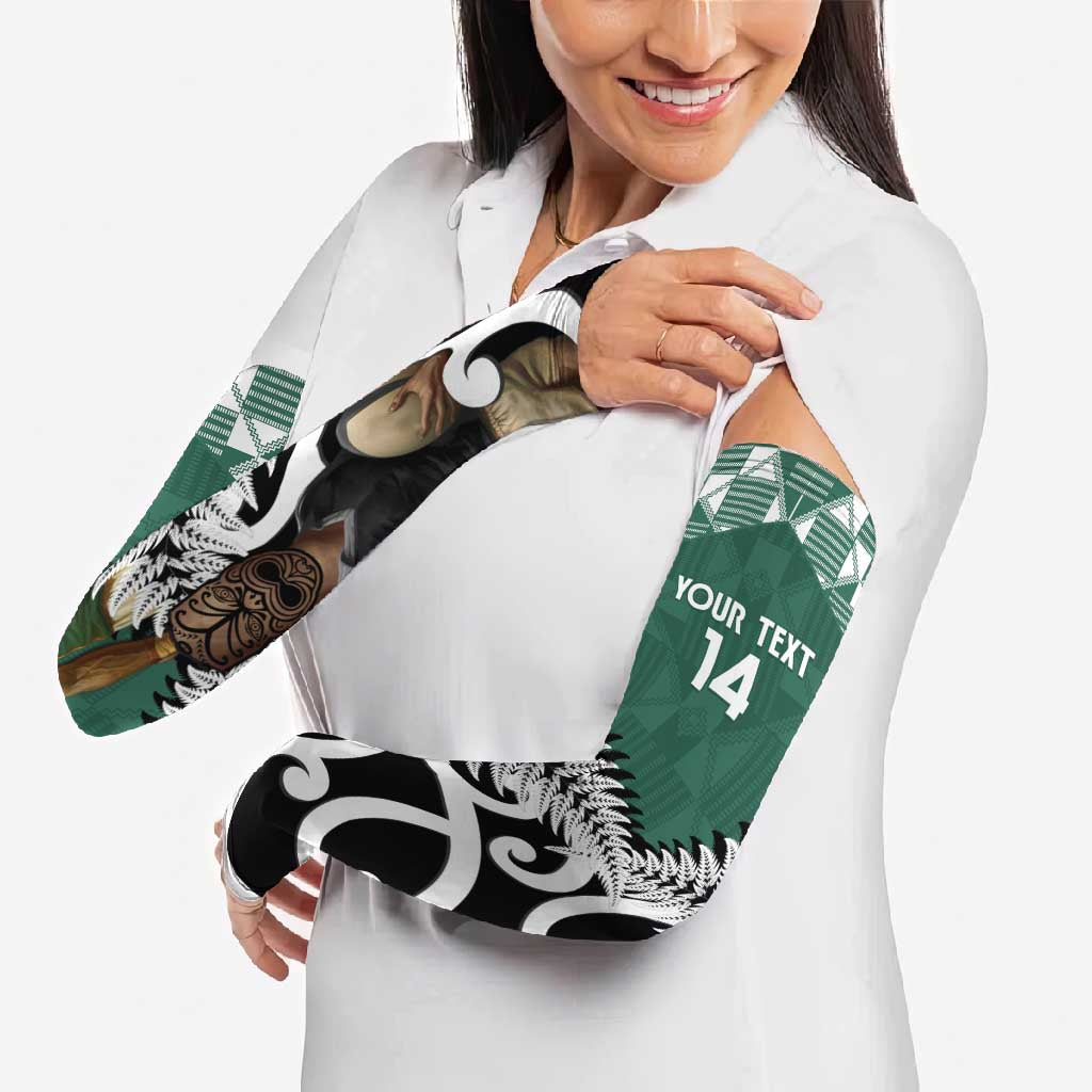 New Zealand South Africa Rugby Arm Sleeves Springboks Kente All Black Maori Together - Aussie Hoodie