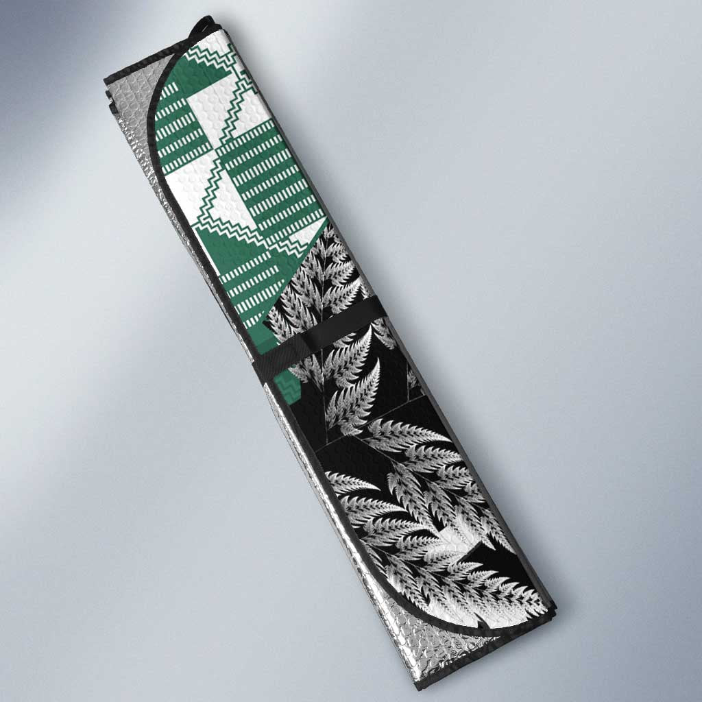 New Zealand South Africa Rugby Auto Sun Shade Springboks Kente All Black Maori Together - Aussie Hoodie