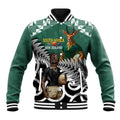 New Zealand South Africa Rugby Custom Baseball Jacket Springboks Kente All Black Maori Together - Aussie Hoodie