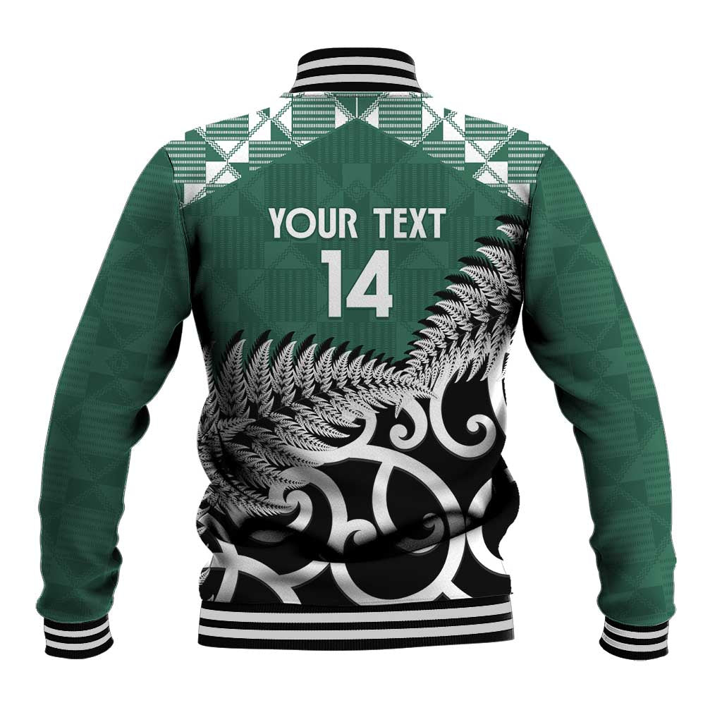 New Zealand South Africa Rugby Custom Baseball Jacket Springboks Kente All Black Maori Together - Aussie Hoodie