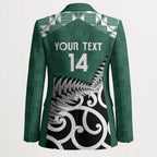 New Zealand South Africa Rugby Custom Blazer Springboks Kente All Black Maori Together - Aussie Hoodie