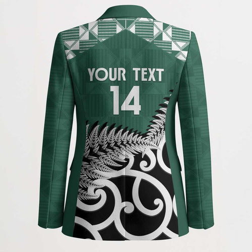 New Zealand South Africa Rugby Custom Blazer Springboks Kente All Black Maori Together - Aussie Hoodie