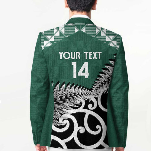 New Zealand South Africa Rugby Custom Blazer Springboks Kente All Black Maori Together - Aussie Hoodie