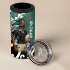 New Zealand South Africa Rugby 4 in 1 Can Cooler Tumbler Springboks Kente All Black Maori Together - Aussie Hoodie