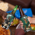 New Zealand South Africa Rugby 4 in 1 Can Cooler Tumbler Springboks Kente All Black Maori Together - Aussie Hoodie