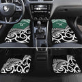New Zealand South Africa Rugby Car Mats Springboks Kente All Black Maori Together - Aussie Hoodie
